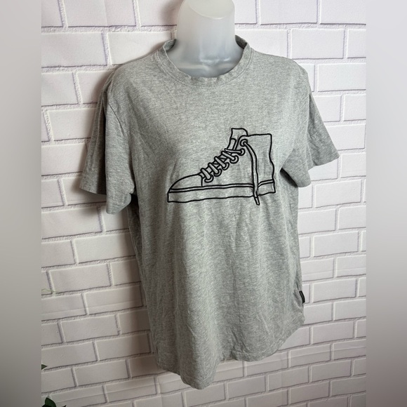 French Connection short sleeve men Gray T-Shirt/size M - Picture 3 of 8